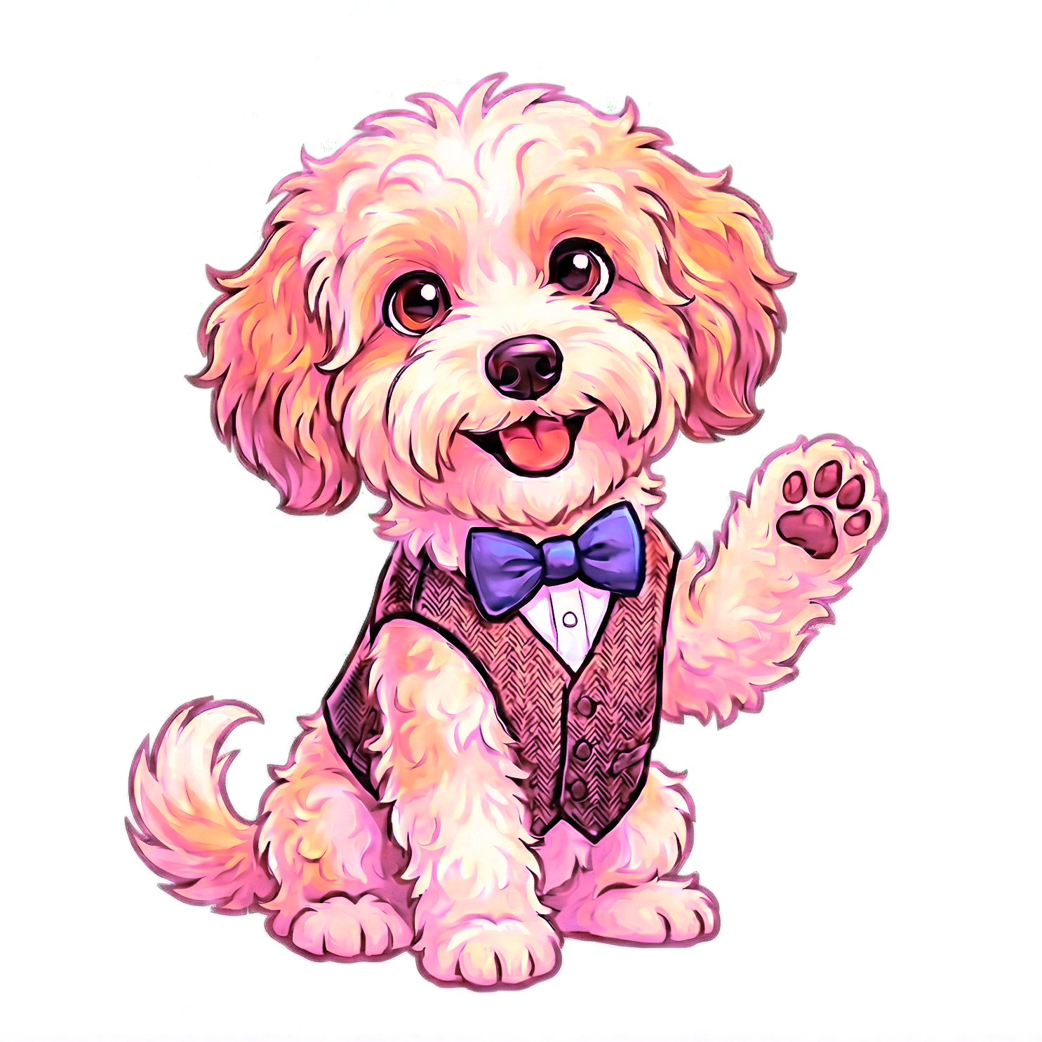 Mr Groomly Mascot - an elegant Afghan Hound